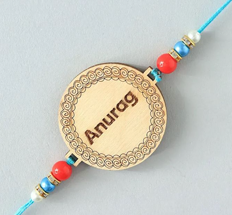 Name Engraved Rakhi